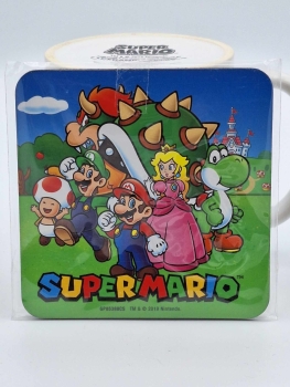 Super Mario Bros. Tasse inkl. neuem Untersetzer - 2019